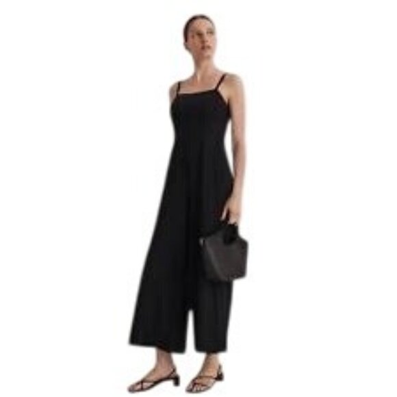 NWT Madewell Amira Wide Leg Tencel Jumpsuit Size 00 - Picture 1 of 9